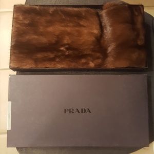 Prada Mink Fur Scarf